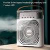 High-powered Small Fan With Cooling Mist Spray For Students And Workspaces