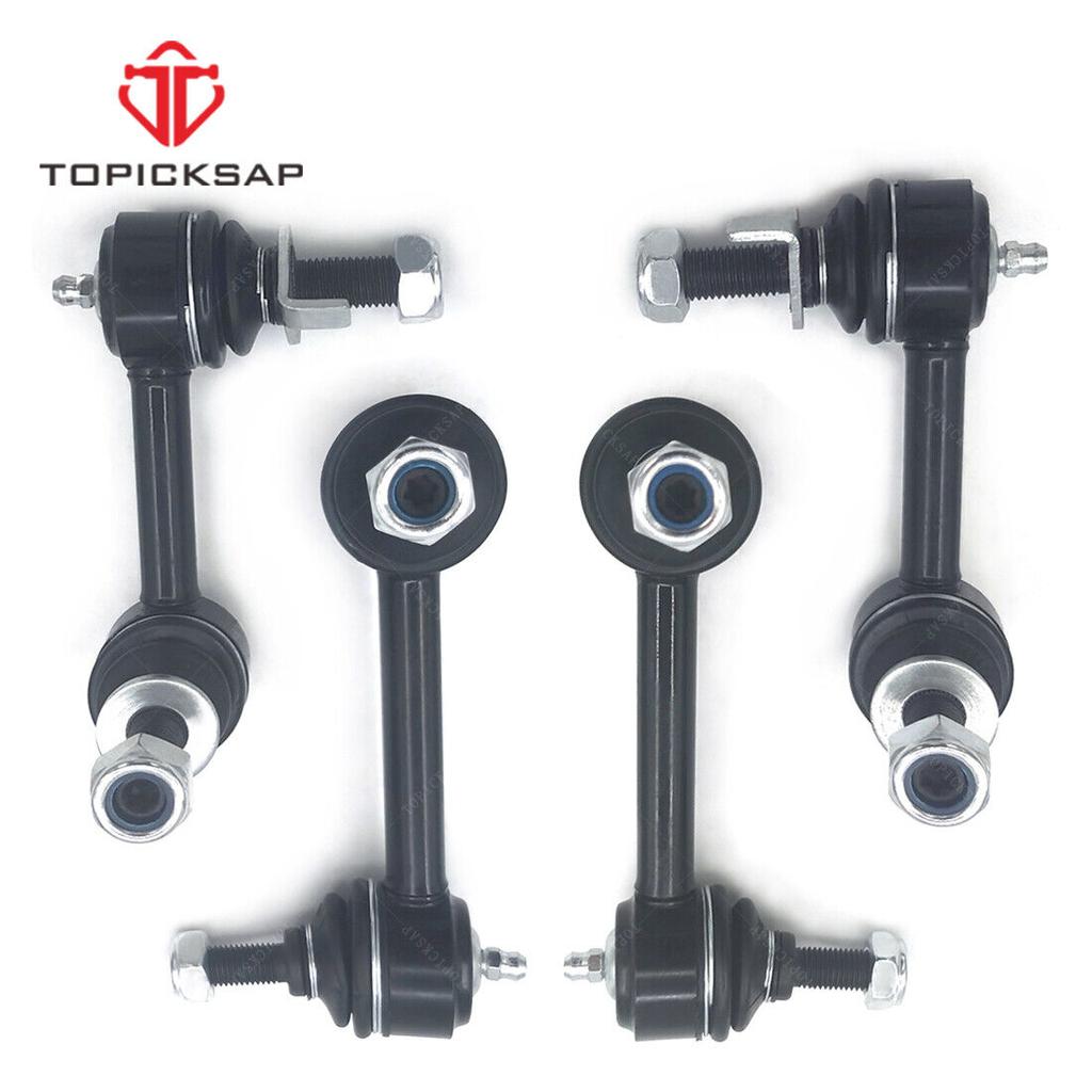TOPICKSAP 4pcs Front Rear Stabilizer Sway Bar Links Kits for Nissan 350z Infiniti G35 2003 2004 2005 - 2007 2008 2009