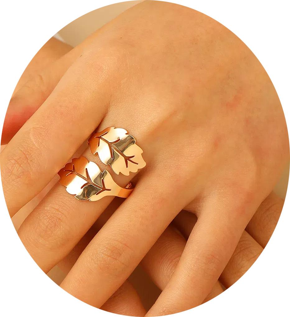 Bold Leopard Print Geometric Bangle & Ring Set - Adjustable Hand Jewelry for Women