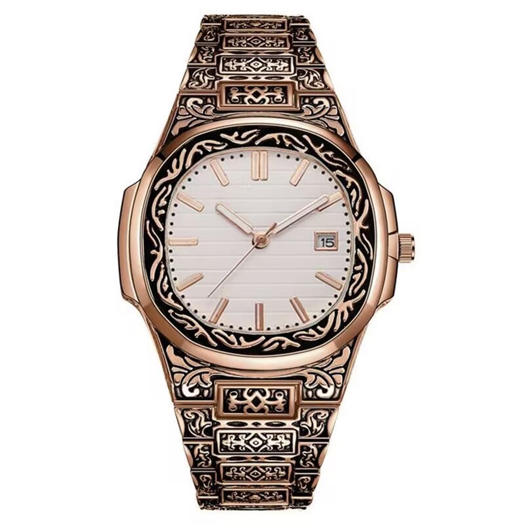 Men's Waterproof Luminous Running Alarm Clock Watch