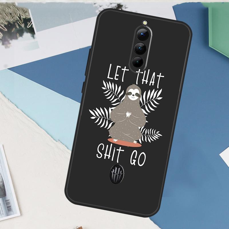 

Cute Lovely Cozy Sloth Animal Case For ZTE Nubia Red Magic 8S 9S 10S 10 9 8 11 Pro Plus 6 7 6S 7S Pro 5G 6R 10 Air Cover Red Magic 6s