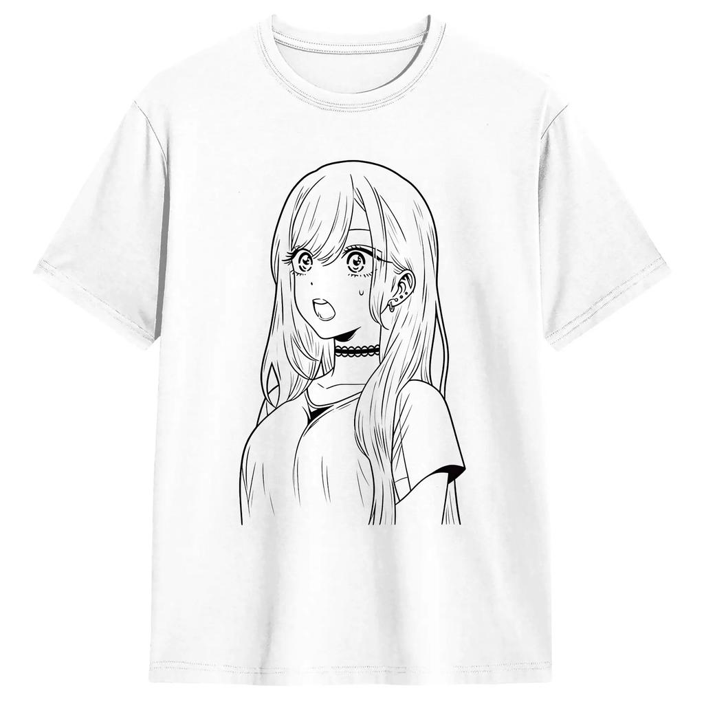 Kitagawa Marin TShirts Unisex Awesome Pure Cotton Tees O Neck Short Sleeve T Shirts Graphic Printed Tops