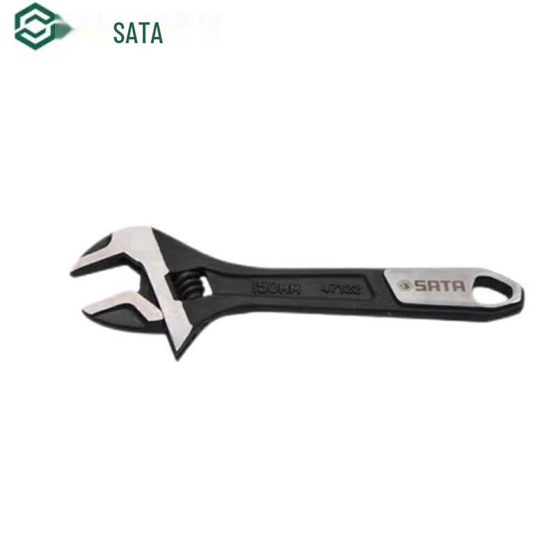 SATA Large Opening Adjustable Wrench