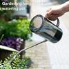 Long Spout Watering Can 1L/1.5L Watering Can with Scales Transparent Garden Irrigation Spraying Pot for Indoor Outdoor Plants Office Flowers