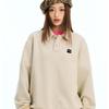 Fingercroxx IT Men's Fleece-Lined Loose Fit Lapel Sweatshirt