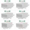 Transparent Drawer Office Storage Organizer