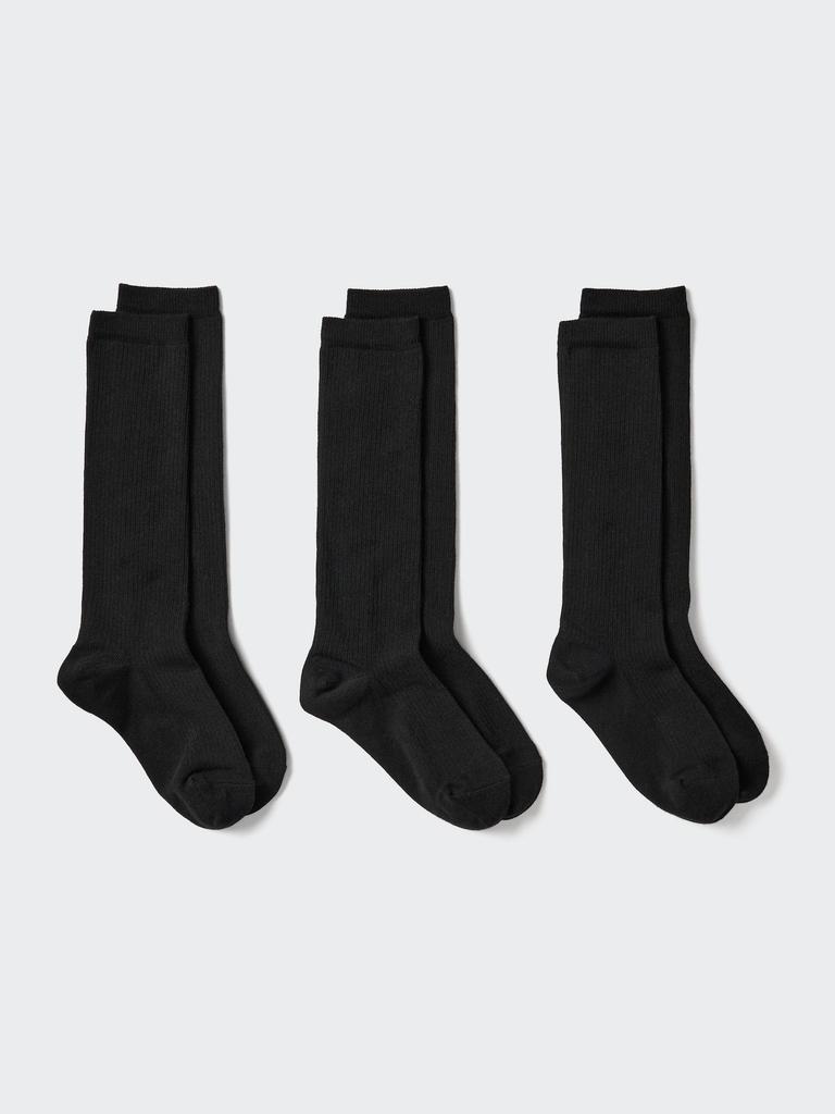 Uniqlo Kids High Socks 3p