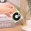 Record Player Keychain Recording Function Vintage Small Vintage Recorder Keychain Decorative Couples Keyring For Keys