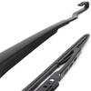Seat Leon I 99-06 Rear Wiper Arm with Blade, Wiper Arm Has Slot for Washer Jet, with Rear Window Washer Nozzle KPL