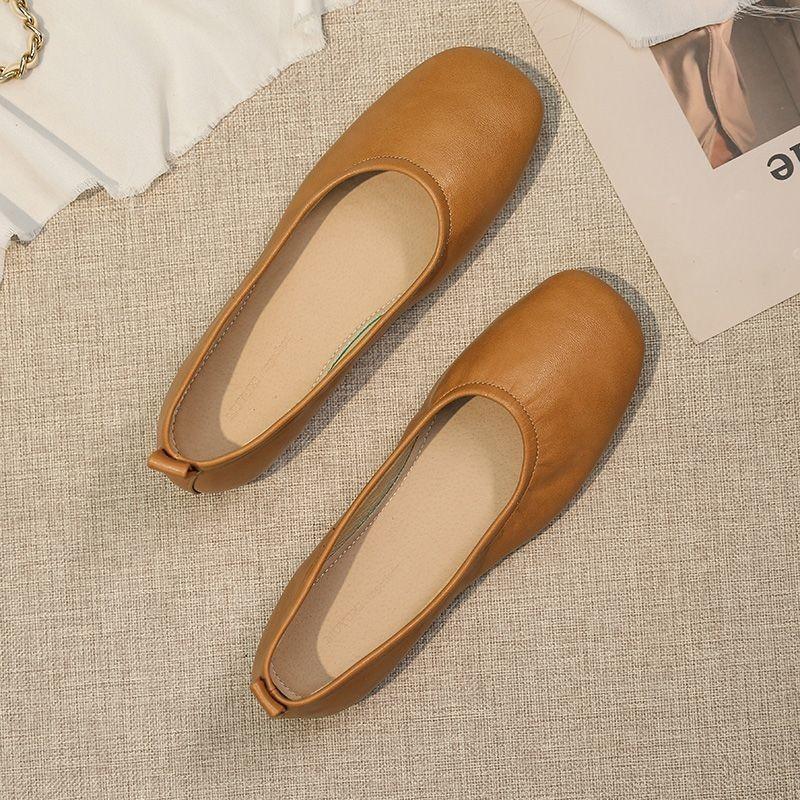 Minimalist Low-Cut Loafers for Women Soft-Soled Commuter Pumps New Arrival Flat Versatile Fashionable Loafers