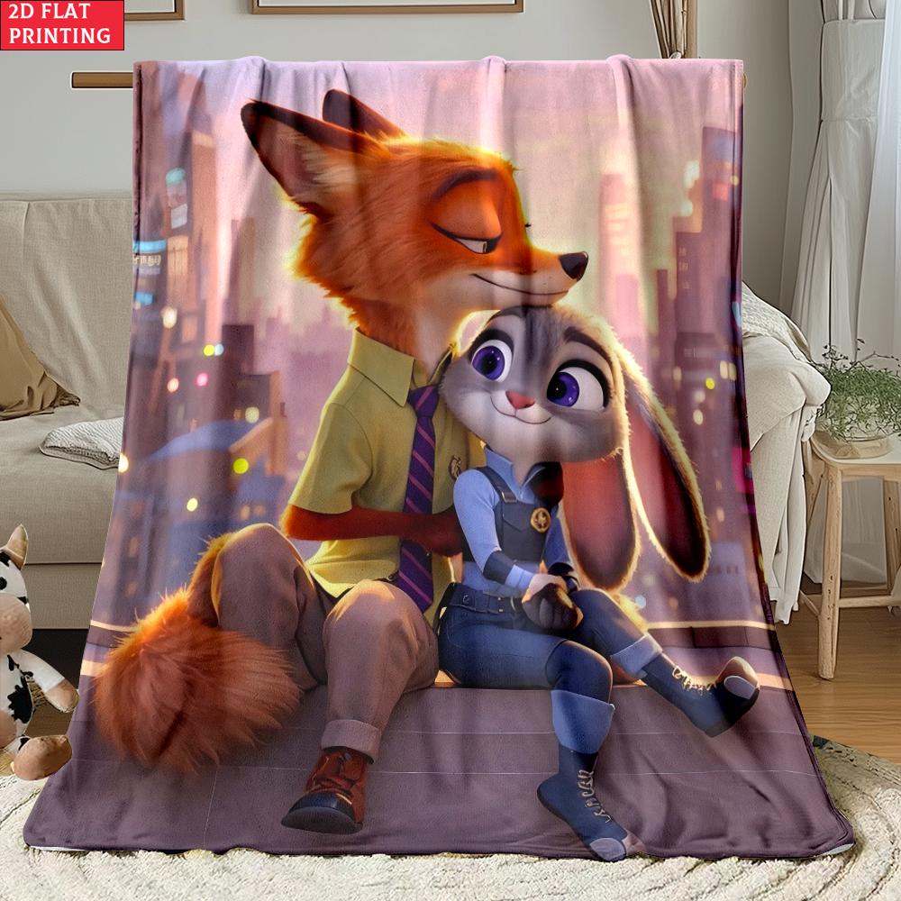 Judy & Nick Thin Flannel Blanket for Bedrooms,Living Rooms,Sofas Blankets,Lunch Breaks,Picnics,blankets Fluffy Blanket