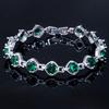 Super Flash Zircon Bracelet, Simple And Popular Temperament, Women'S Hand Jewelry, Multi-Color Optional
