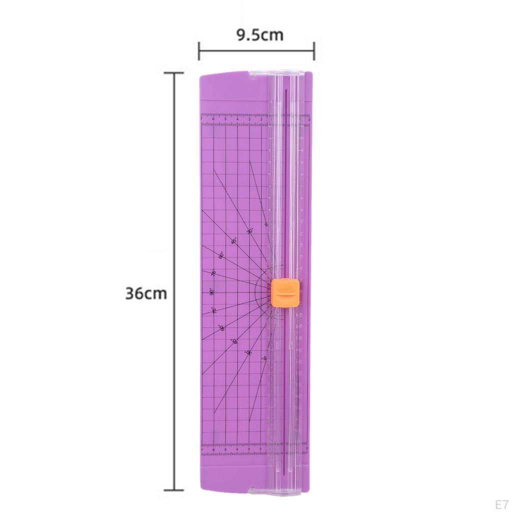 Coupe-papier créatif, massicot photo, coupon décoratif, règle latérale légère