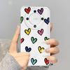 Colorful Cartoon Love Heart Case for Honor 90 Lite X9a X9b X8b X8 X7b X8a Soft Phone Cover