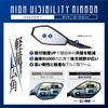 Daytona Motorcycle 10mm Standard Wide Complies with New Safety Low Diamond Left Side Only 19415 Mirror, Thread, Lightweight, Angle, Standards,