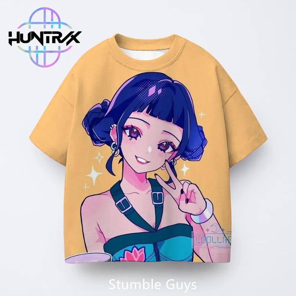 3-14A Maglietta Estiva 3D KPop Demon Hunters per Bambini Vestiti Ragazzi Abbigliamento Casual Ragazze