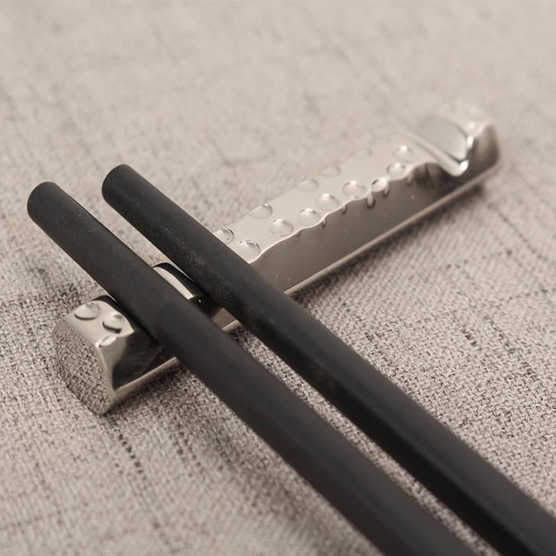 Nerezový držák na odkládání hůlek a lžíce pro domácí a restaurační prostředí