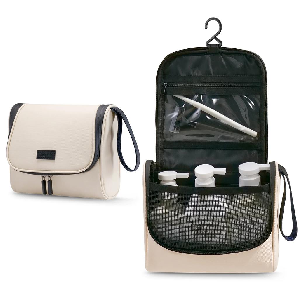 Foldable Toiletry Bag Waterproof Cosmetic Bag Women Men Travel Gym Luxury Makeup Organizer Bathroom Hanging Storage Case 2025