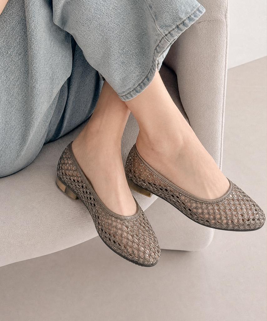 Florida Studio Everyday Air Jelly Flat Shoes Black Ed2668