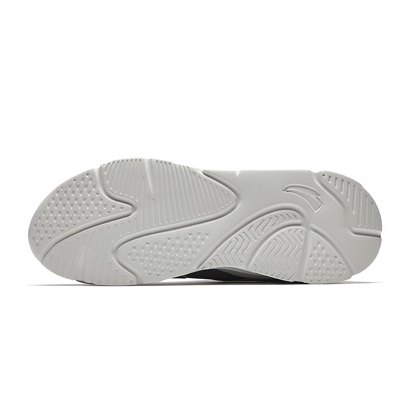 Anta Little Millennium Fabric Synthetic Leather Rubber 2026 Mens Summer Thick Sole Shoes Low Top Casual Shoes Men Sneaker Mud-Lime 912638811-4
