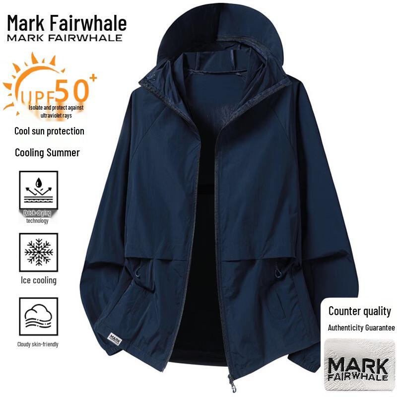 MARK FAIRWHALE Men s Lightweight Sun Protection Jacket 3XL