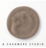 Women's Cashmere Knit Bucket Hat - Thick Autumn & Winter Wool Beret Wrap Cap