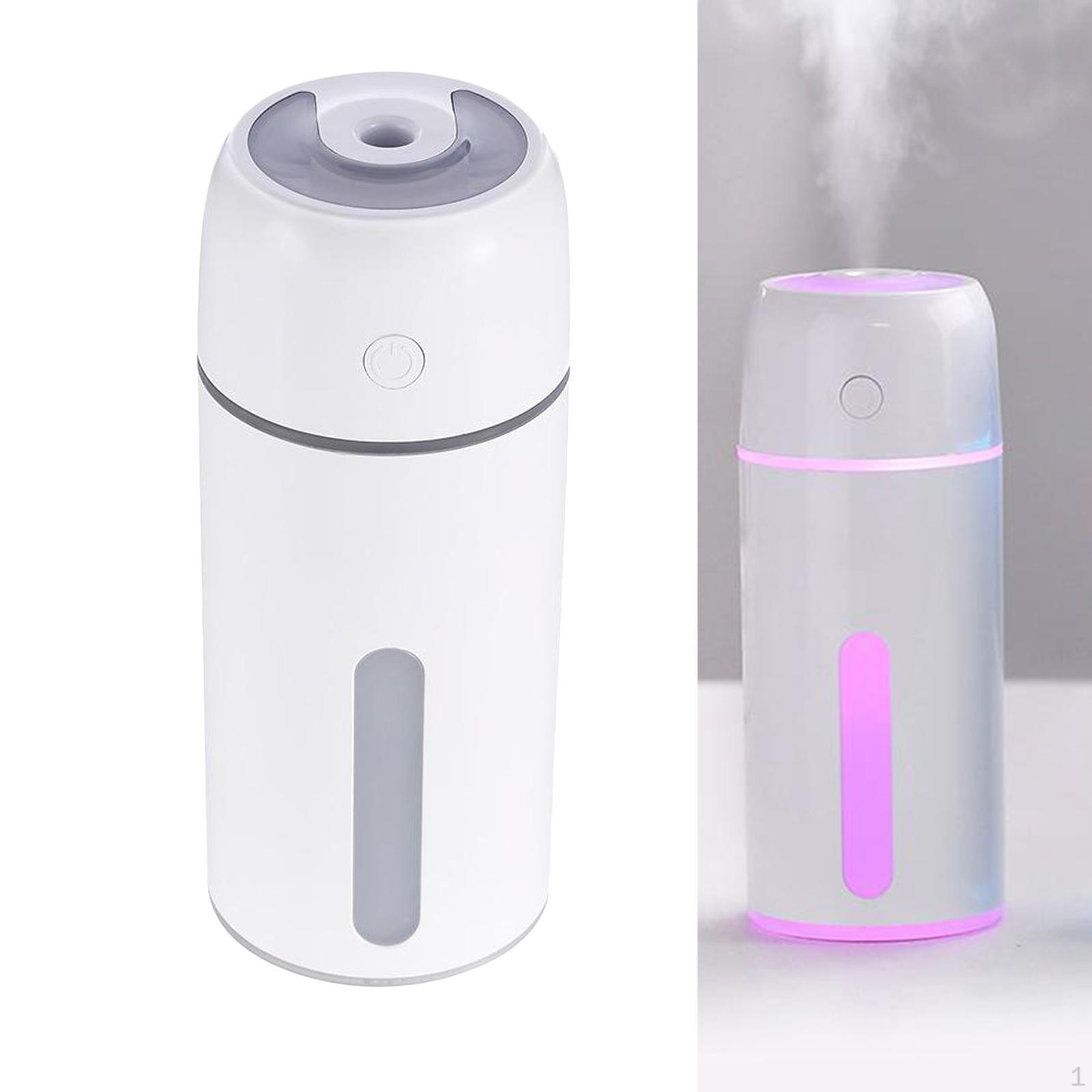 

250ml Humidifiers USB Desk Humidifier air Two Spray Mode Auto-Off for Bedroom Office білий