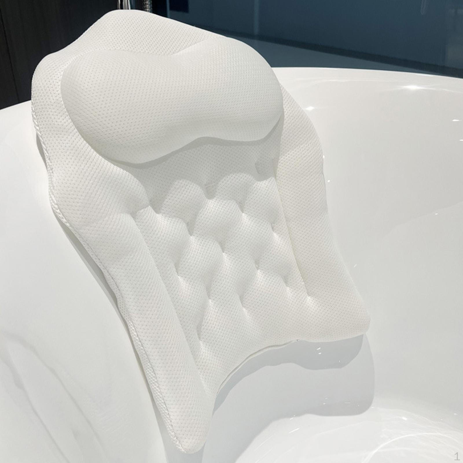 

Подушка для ванны Ванна с крючком для удобного подвешивания Подголовник СПА Ванная комната