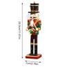 Nussknacker Figur Holzornamente Weihnachten Nussknacker Soldat Feiertags-Nussknacker Marionette Partyzubehör Für Esstisch