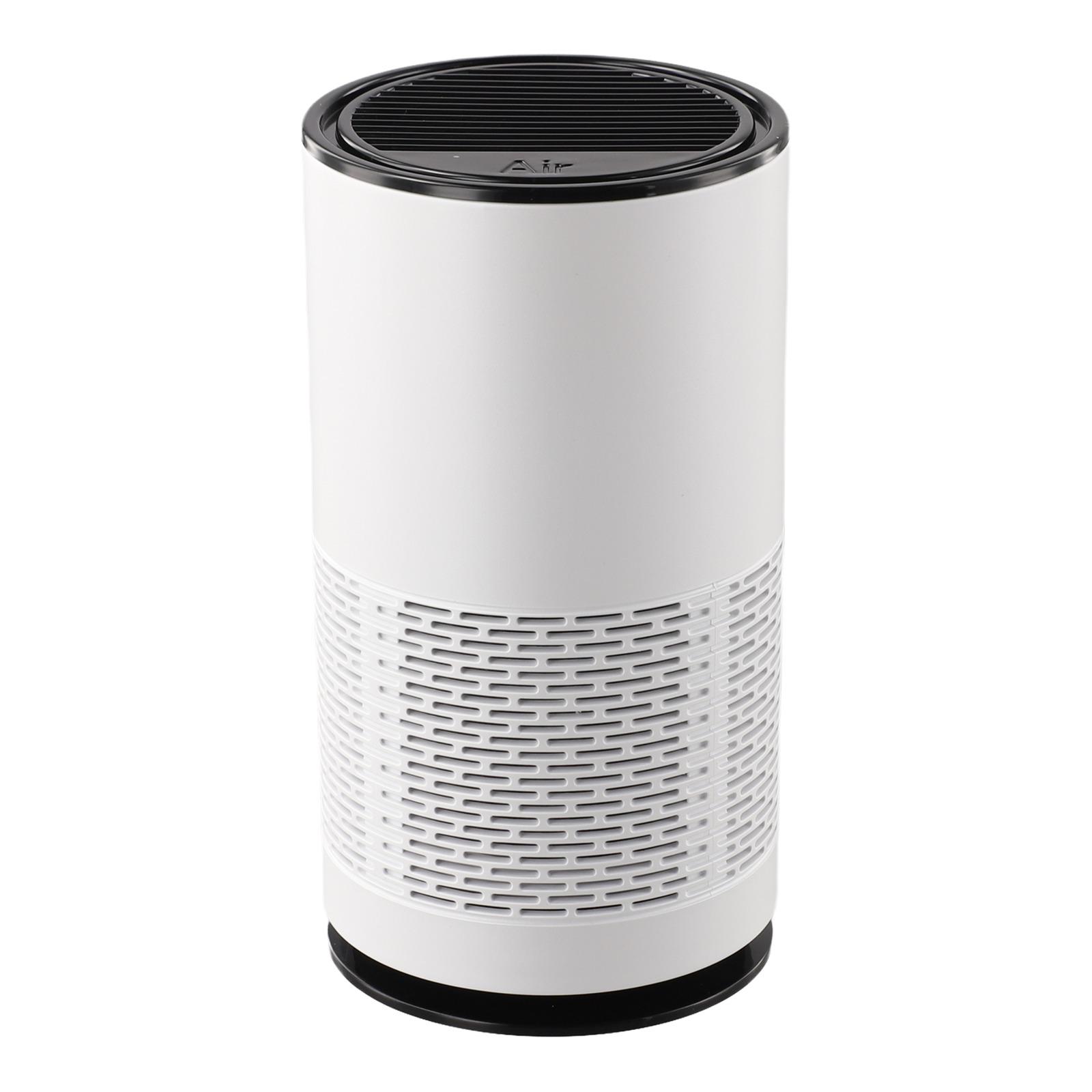 

Compact Smoke Removal Device Compact Air Cleaner Anion Air Purifier Lightweight Design Office Air Purifier Rechargeable Purifier білий