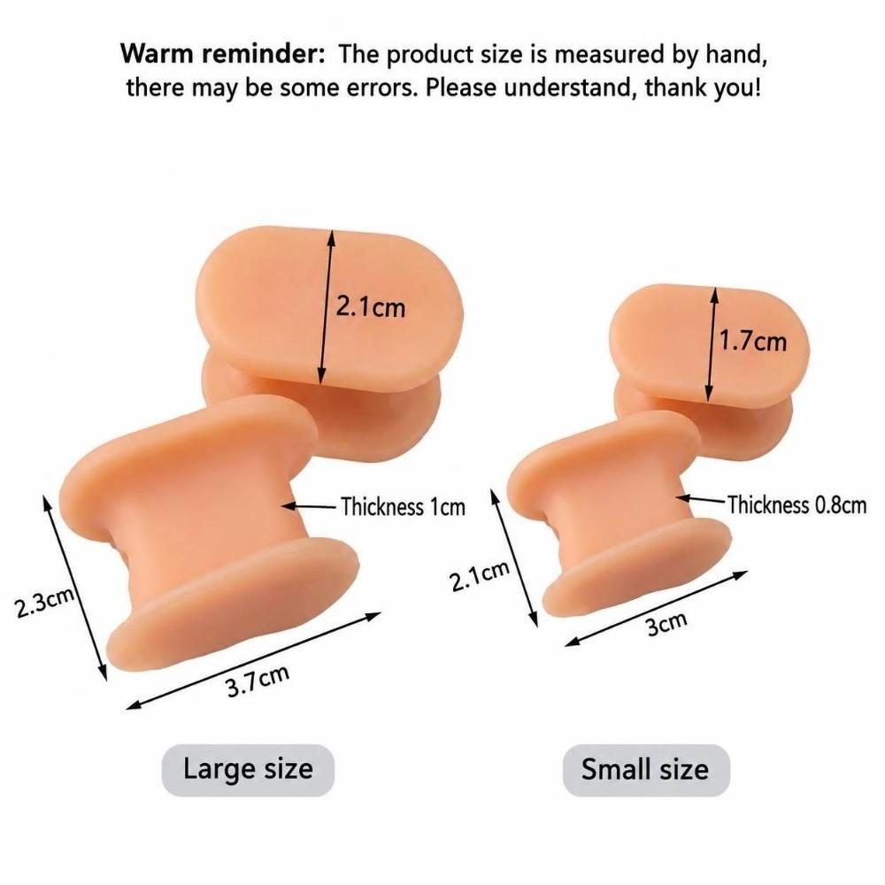 1 Pair Moisture Resistant Toe Spacer Bunion Relief Corrector  Overlapping Toes Bunion Relief