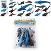 Childrens Marine Animal Model Set With Plastic Replicas For Educational Play