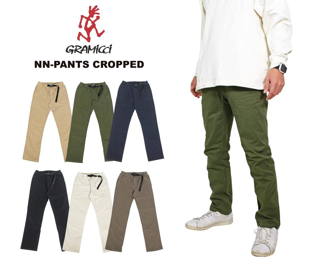 GRAMICCI New Narrow Cropped Pants, Men's, 9/10 Length, G109-OGS (L, DNAVY: Double Navy)