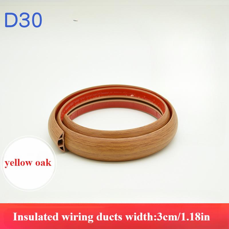 

1PC 1M Floor Cable Cover PVC Cord Protector Hider Power Cable Sleeves Extension Wall Electric Wire Duct Slot Cable Manage