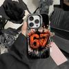 Six Seven S-67 Etui na Telefon Dla iPhone 17,16,15,14,13,12,Pro MAX Czarne Matowe Odporne na Wstrząsy Pokrowiec