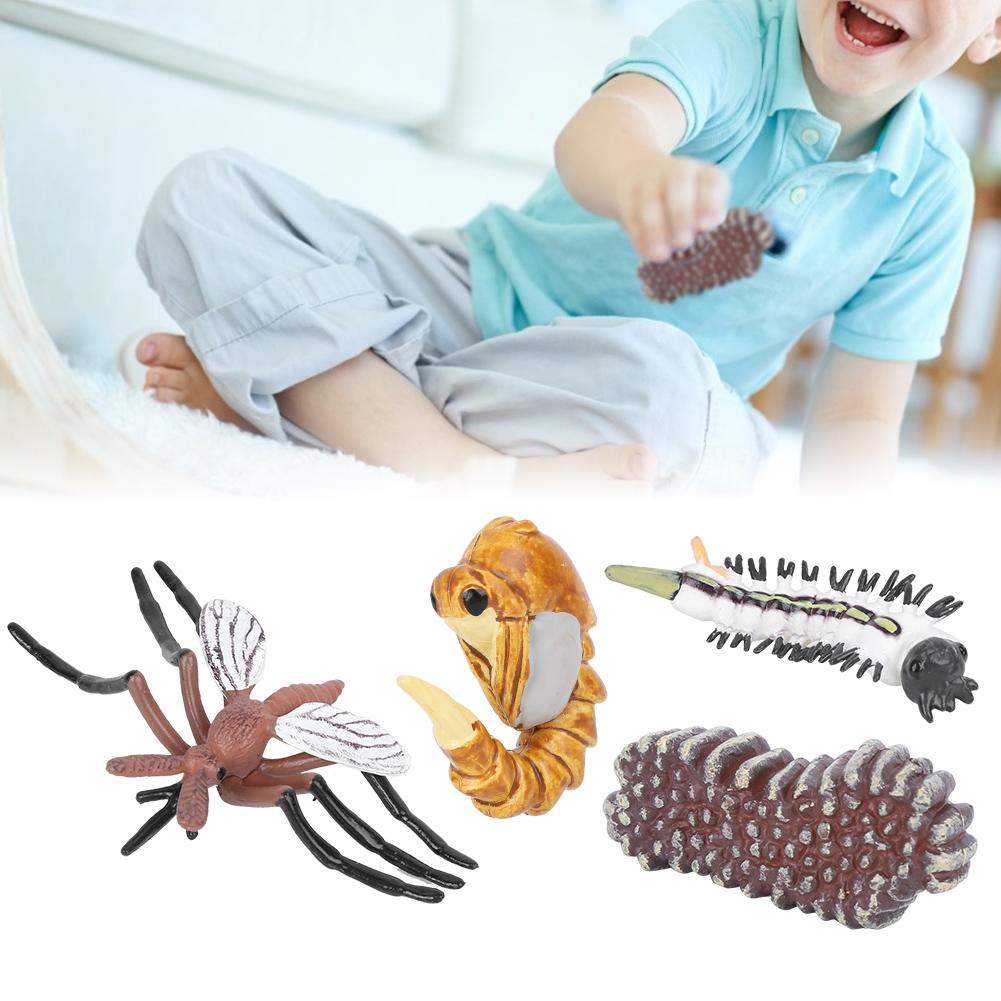 Mosquito Growth Cycle Model Children Miniature Simulation Animal Early Education Statue Toy