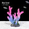 Aquarium Resin Coral Ornament Set: Simulated Coral Tree & Fish-Shrimp Hiding Decoration for Saltwater Tanks