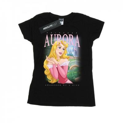 Womens/Ladies Sleeping Beauty Aurora Montage Cotton T-Shirt