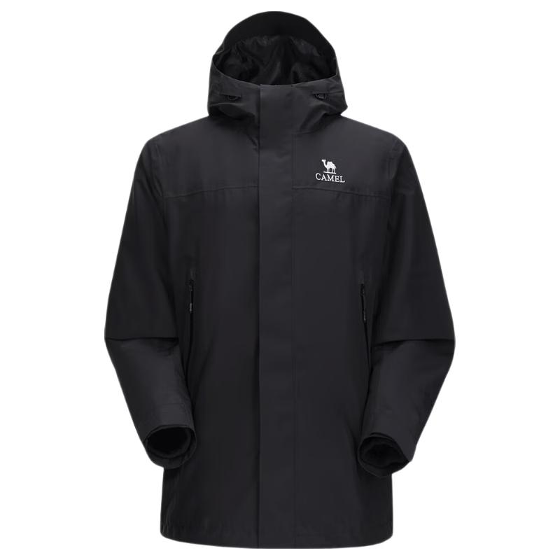 CAMEL Unisex 3-in-1 Fleece Lined Waterproof Outdoor Jacket 2XL