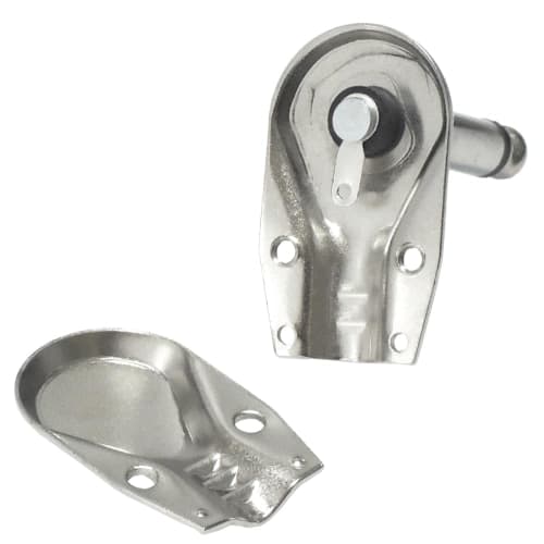 KAUMO Mono Phone Plug L-Shaped Patch Cable DIY Kit (Set of 2)