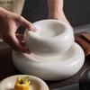 Thickened Ceramic Dining Plate Dessert Plate Sashimi Plates Dim Sum Dish Refreshments Tray Sushi Plates Fruit Dish Salad Bowl