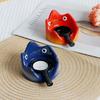 Anime Peripheral Howl'S Mobile Castle Cartoon Cute Calcifer Inserting Incense Intocandlestick Holder Desktop Decoration
