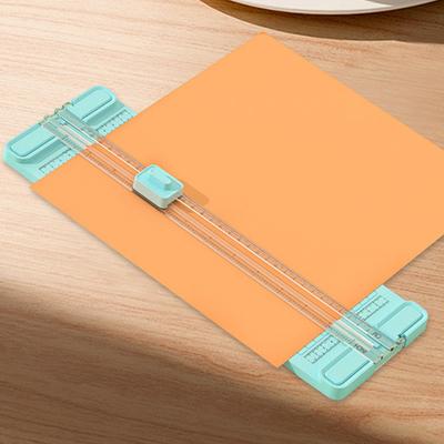 Paper Cutter Slider Paper Slicer Cutter 4-in-1 Tools Bidirectional Cutting Precision Shredder Anti-Slip For Business Home
