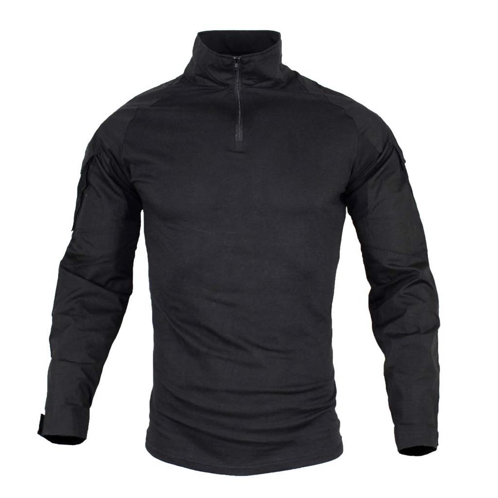 Combat Uniform Camouflage Long Sleeve Shirt Airsoft Desert Tactical Military Combat Shirt Size [zuoxiangru] [Sweat-Wicking, Quick-Drying, Breathable,