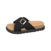 Flat-bottomed Cross-strip Flip-flops, New Style Women's Beach Sandals, Women's Shoes