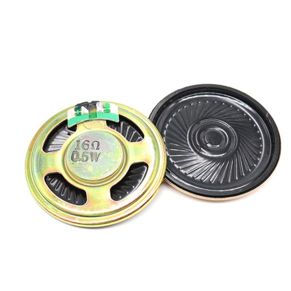 5PCS/Lot New Ultra-thin Mini Speaker 16ohm 16ohm0.5W Loudspeaker Diameter 40MM 4CM Thickness 5MM