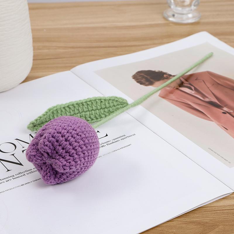 „Feuchtigkeitsspendender PU-Tulpenstrauß für Hochzeiten, Heimdekoration und Fotorequisiten“