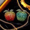 Heiligabend Apfel Retro Literarisch Hochwertige Accessoires Brosche