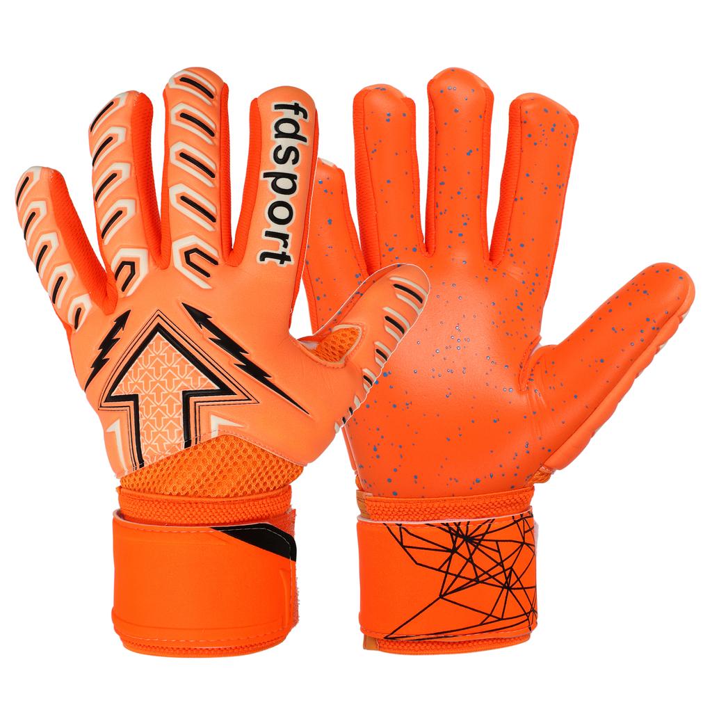 Herren Damen Professionelles Spiel Torwarthandschuhe Fußball Fußball Training Torwarthandschuh Rutschfeste Handfläche 3mm Verdicktes Latex Schutz