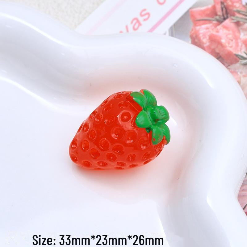 

3D светящиеся фрукты смола DIY ювелирные аксессуары